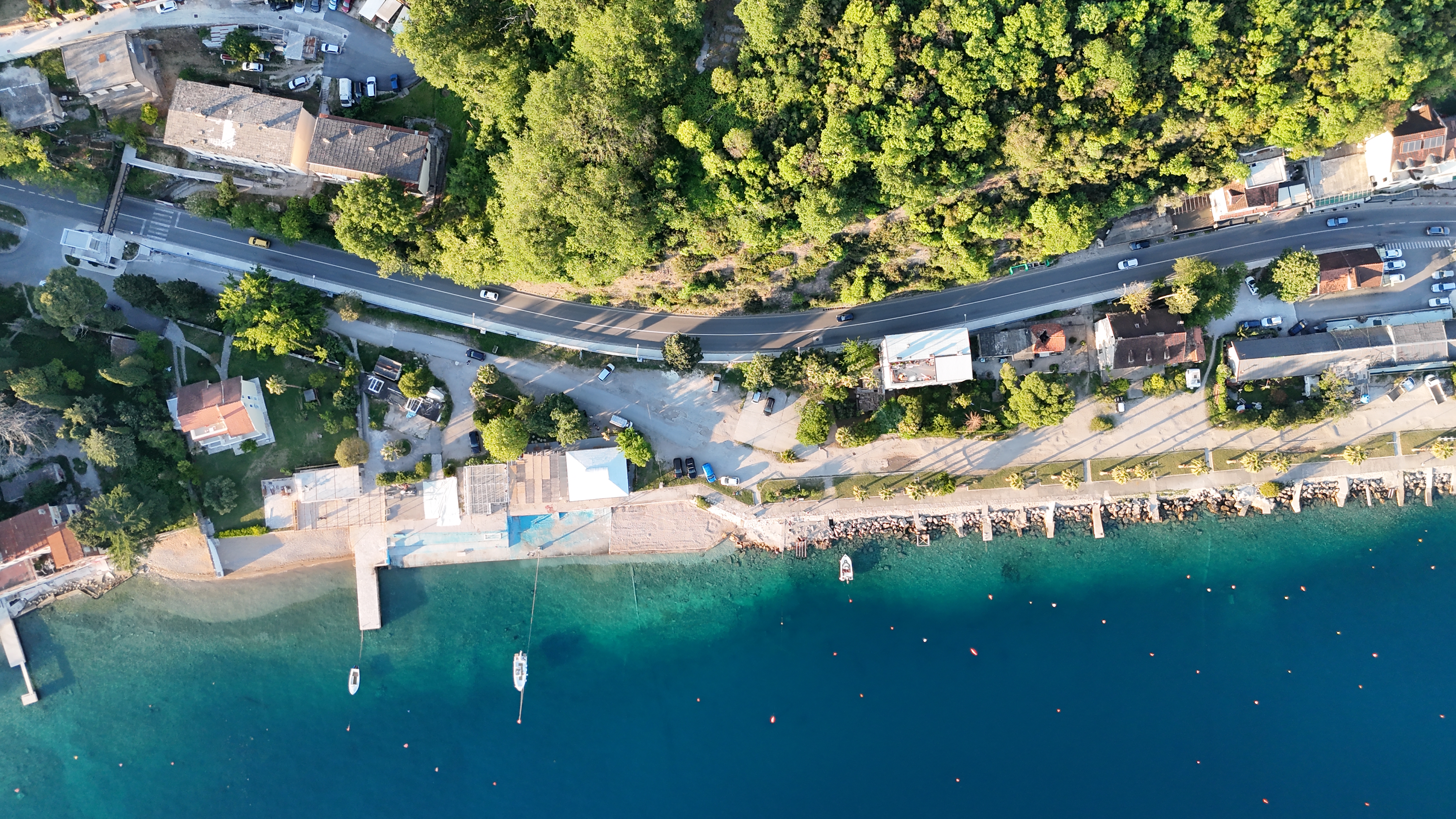 Montenegro bay landscape
