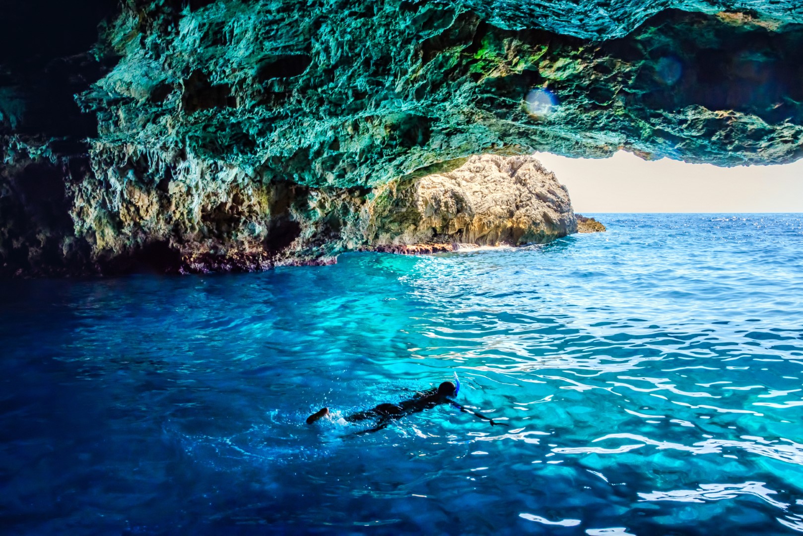 Blue Cave entrance