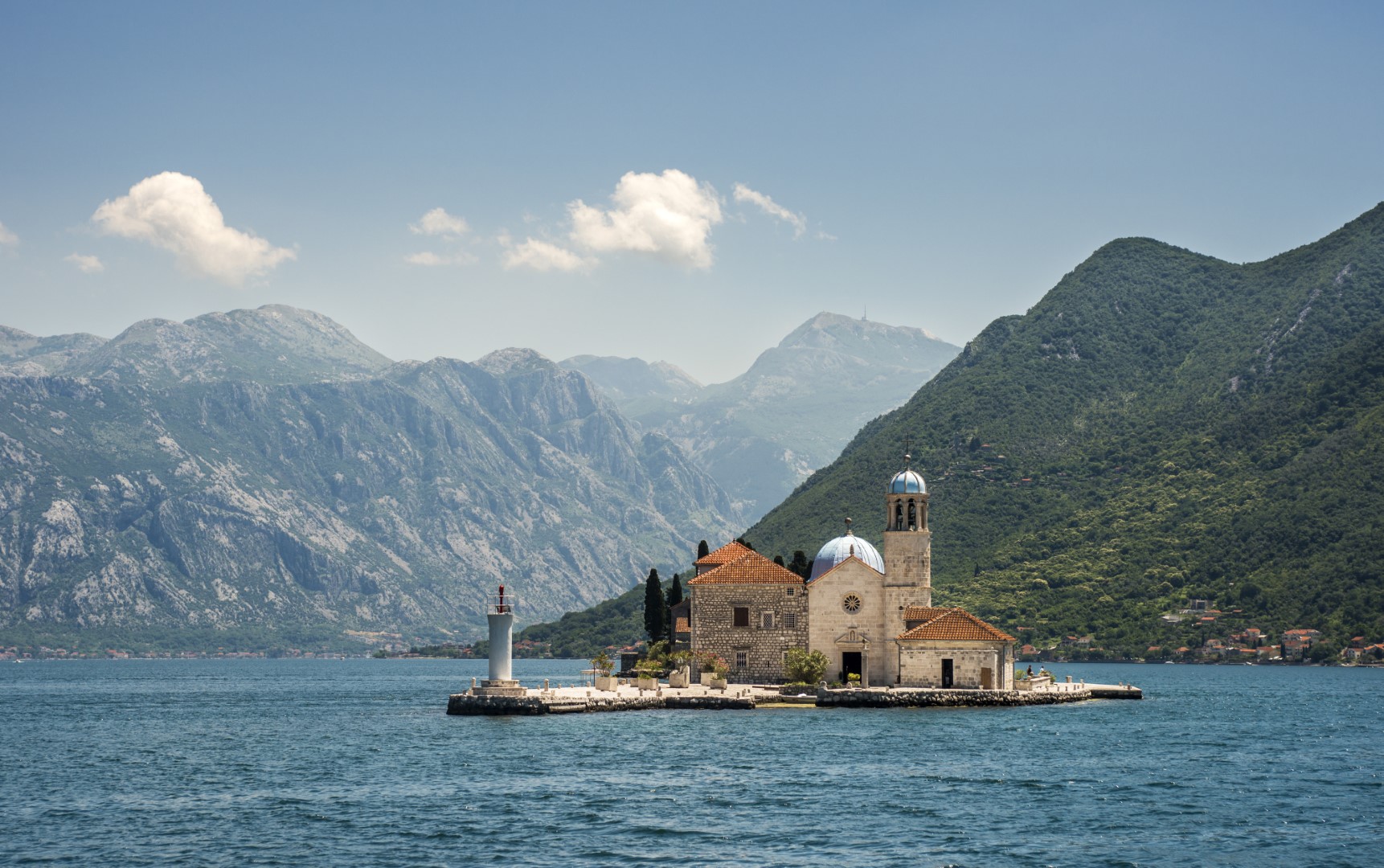 Our Lady of the Rocks island