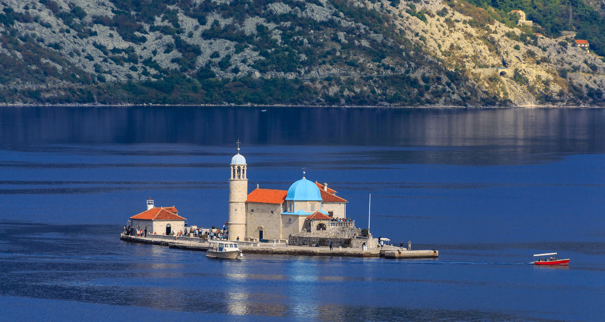 Our Lady of the Rocks island